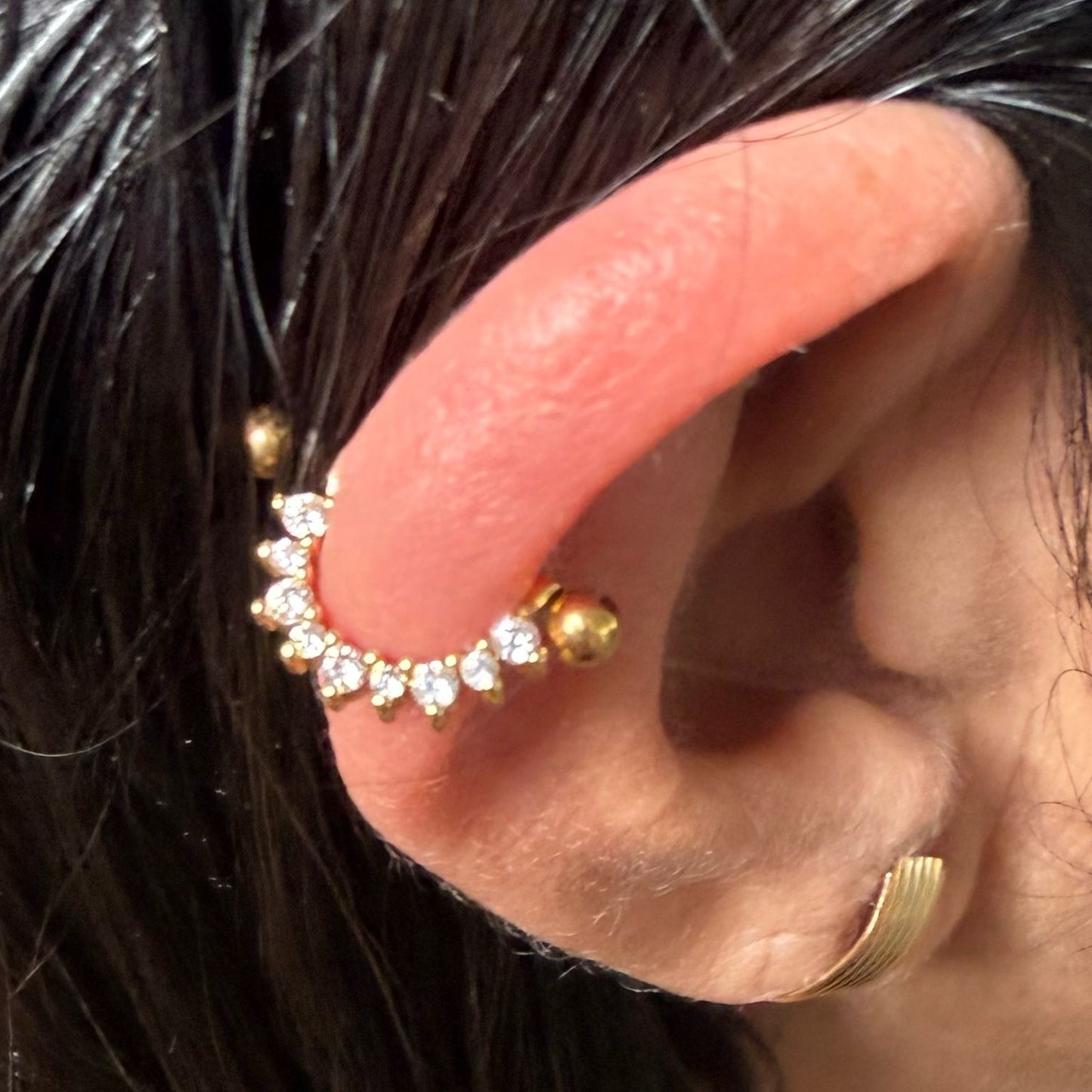 Crescent Moon Piercing