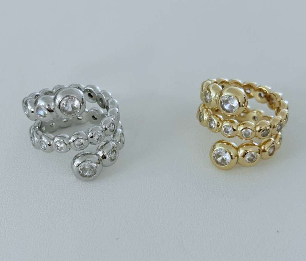 Gold & Silver Rings with Gemstones