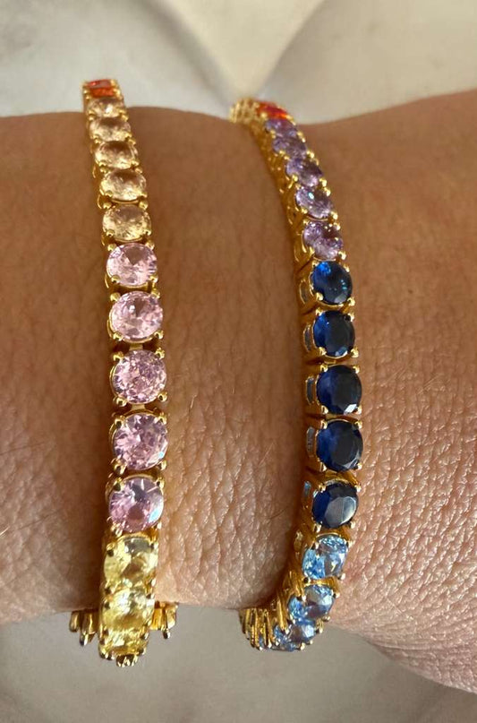 Colorful Zircon Bracelets