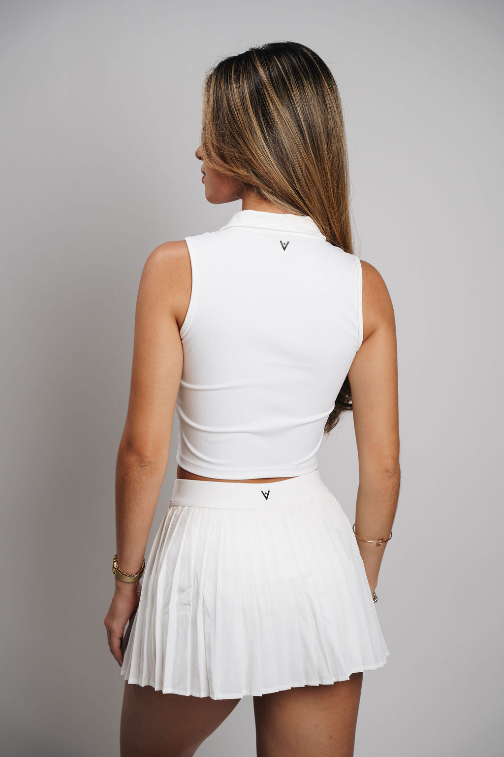 Pleated Skirt Set